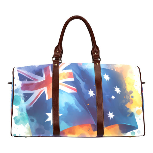 Australian Flag awd1337 Waterproof Travel Bag/Small (Model 1639)