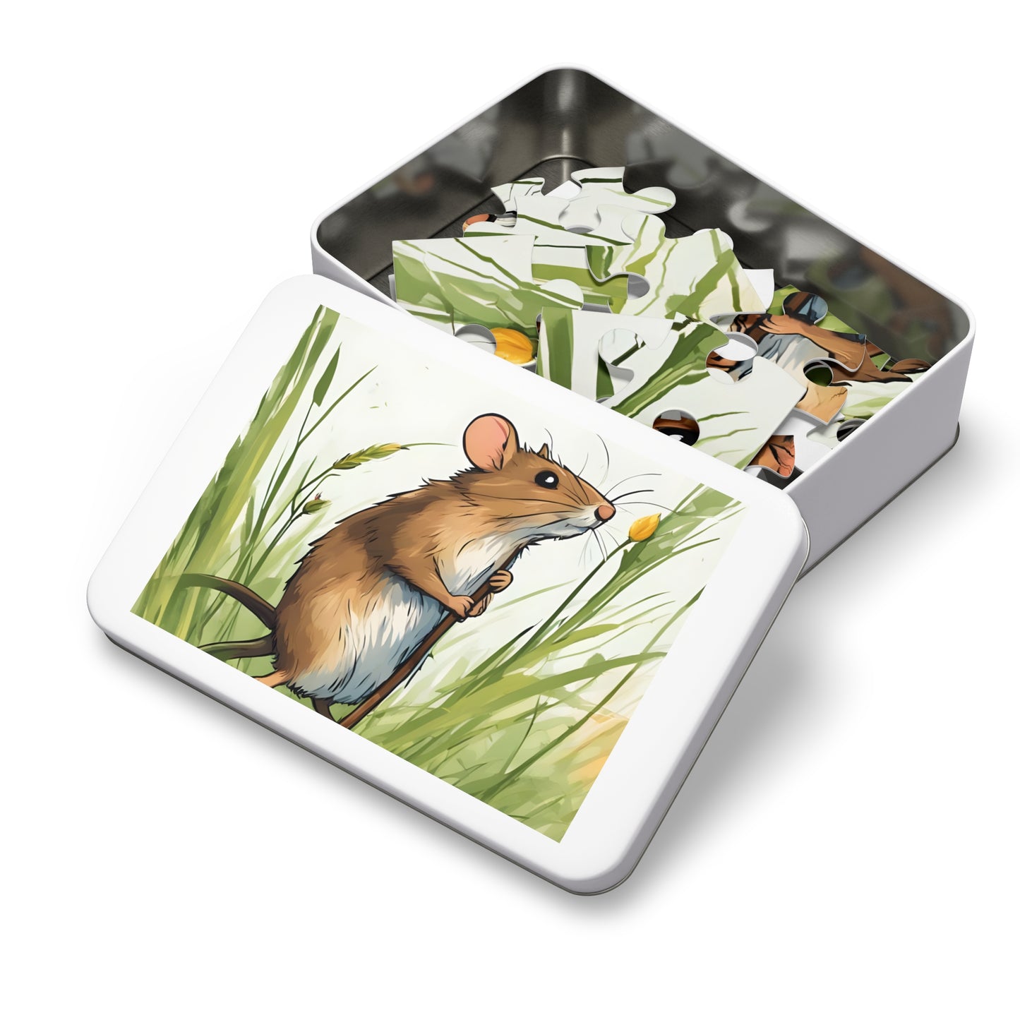 Puzzle, Mouse, Personalised/Non-Personalised (30, 110, 252, 500,1000-Piece)