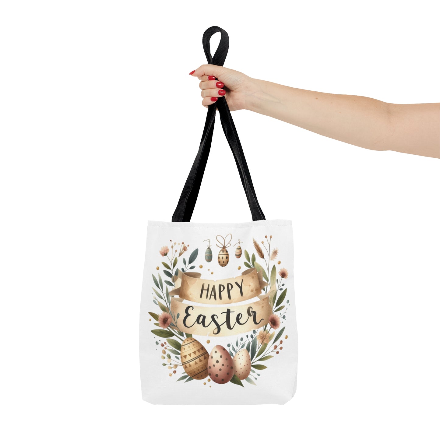 Tote Bag, Easter, Happy Easter, Personalised/Non-Personalised Tote bag