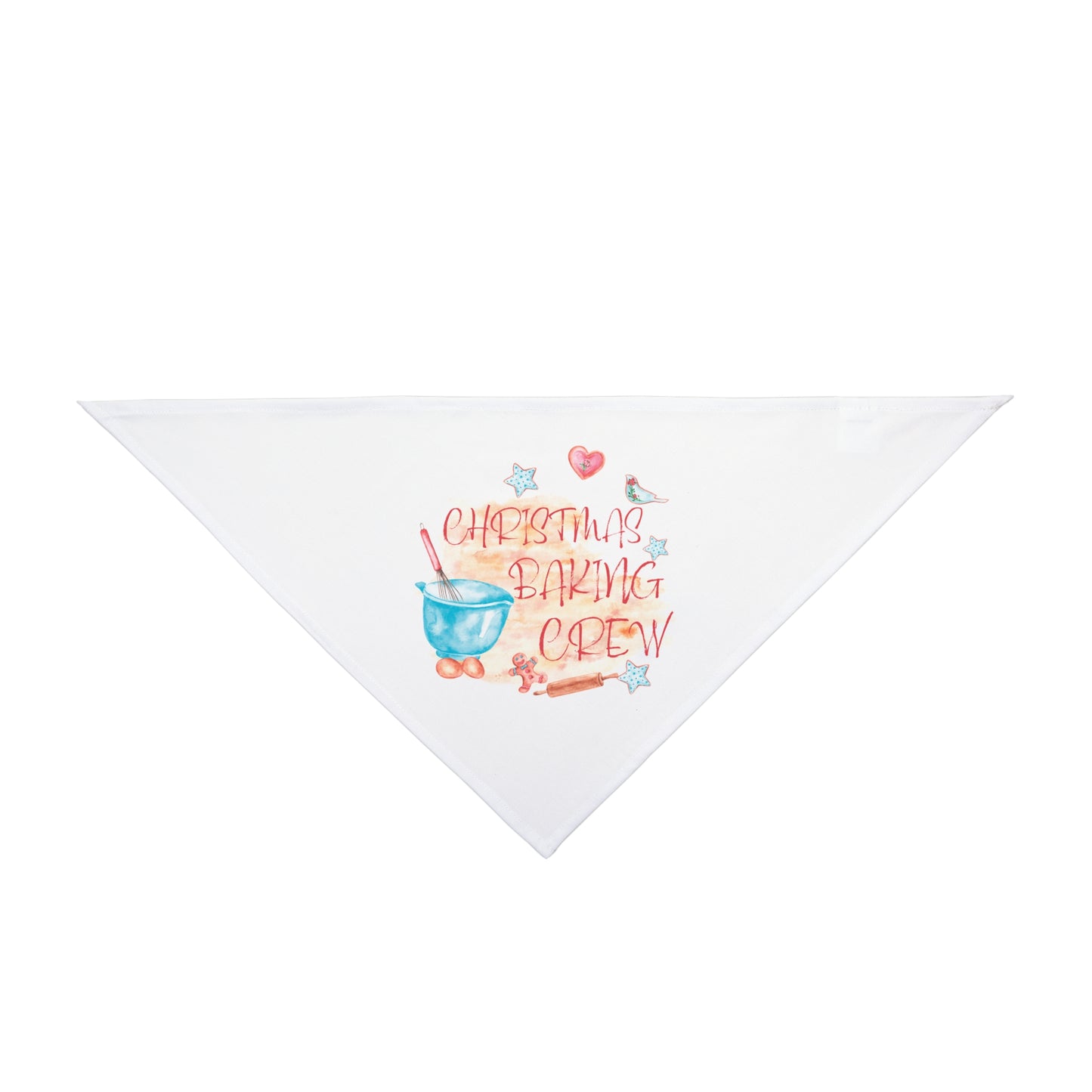 Bandana, Christmas Baking Crew, Christmas Pet Bandana