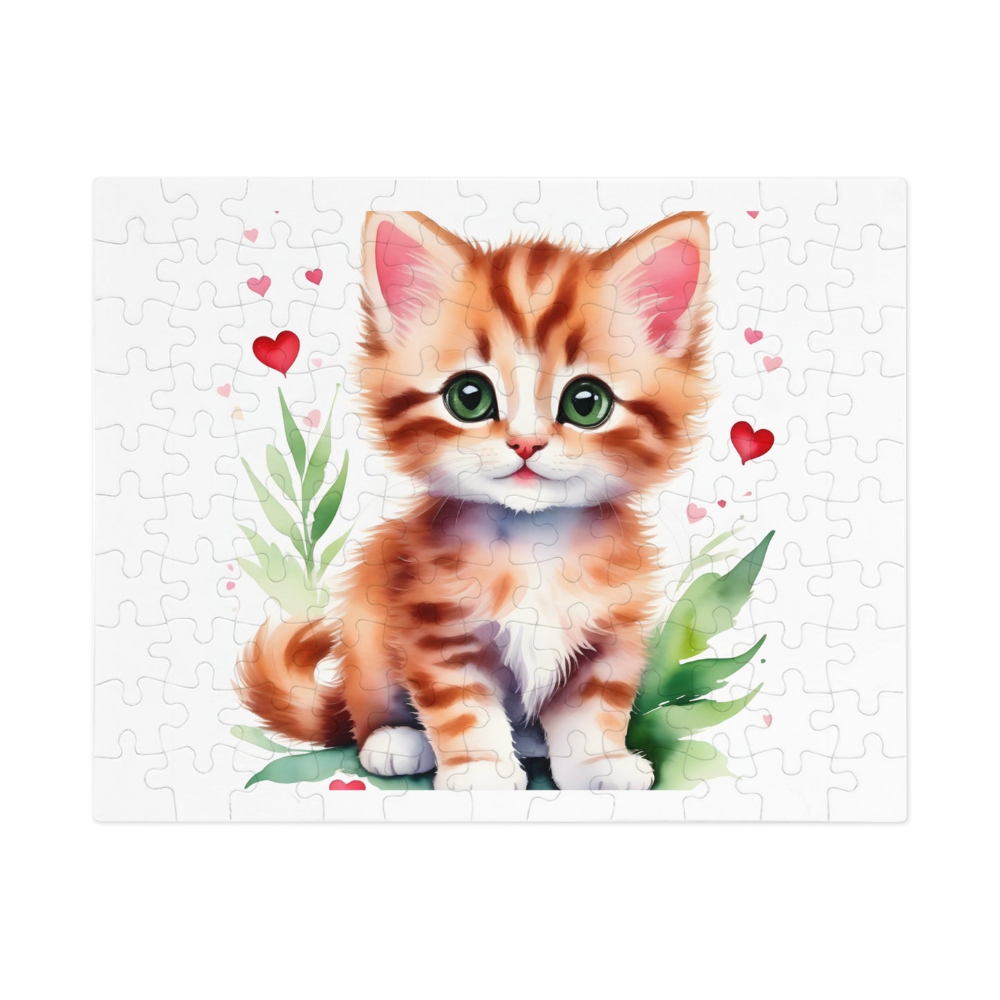 Jigsaw Puzzle, Cat, Personalised/Non-Personalised (30, 110, 252, 500,1000-Piece)