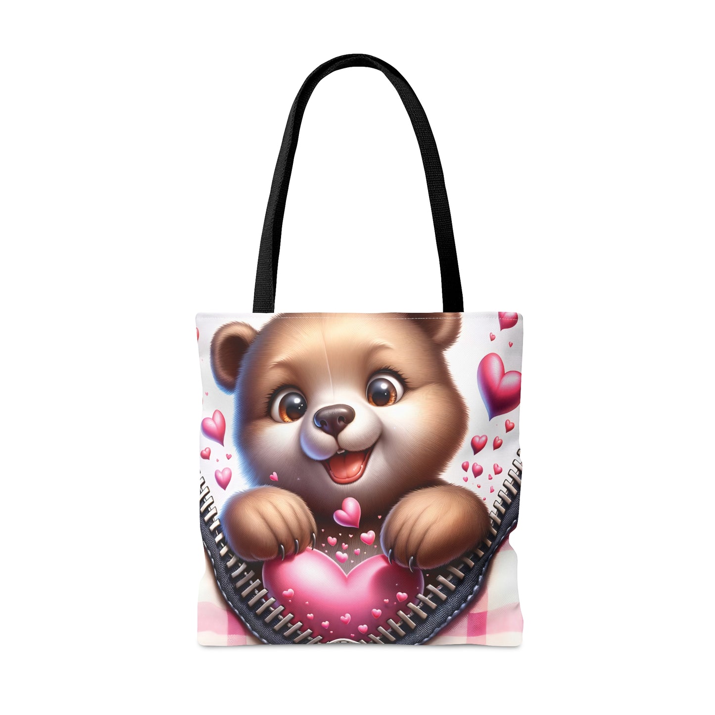 Tote Bag, Bear, Personalised/Non-Personalised Tote bag