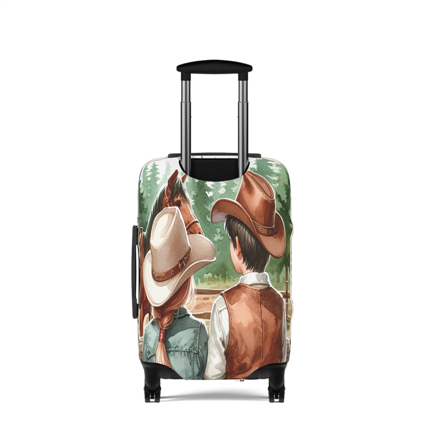 Luggage Cover, Horse, Best friends, awd-1008