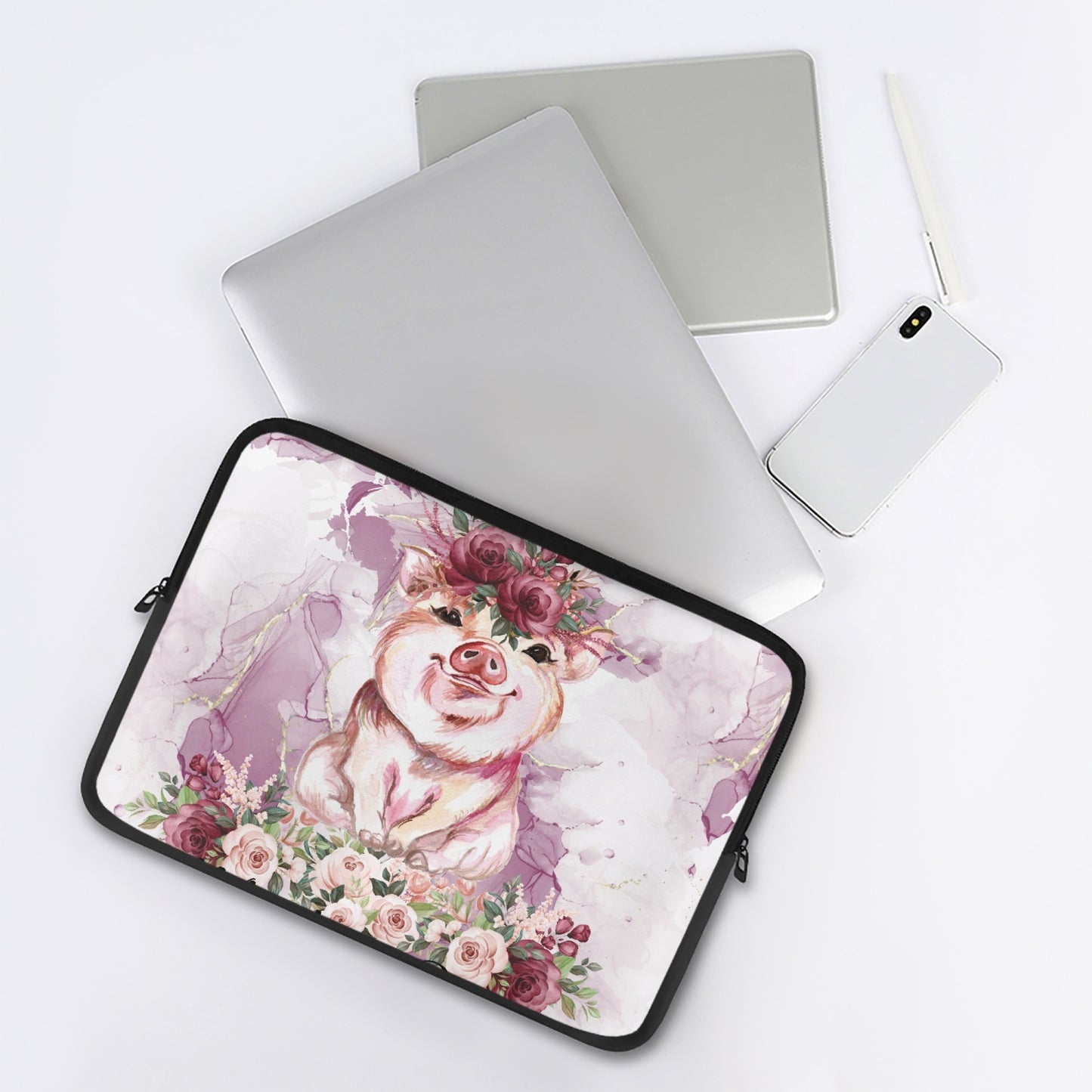 Laptop Sleeve - without handles - Pig