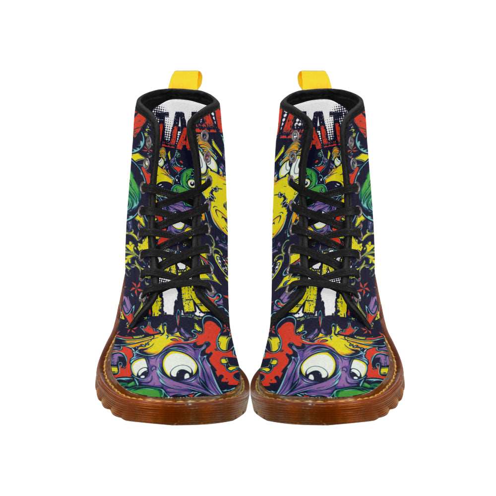 Martin Boots For Women animal cartoon