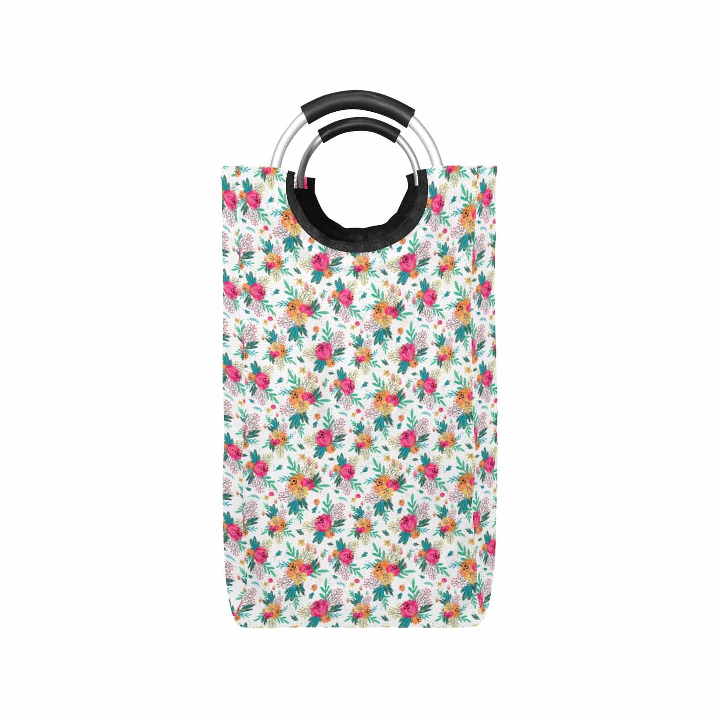 Australian Floral  Square Laundry Basket