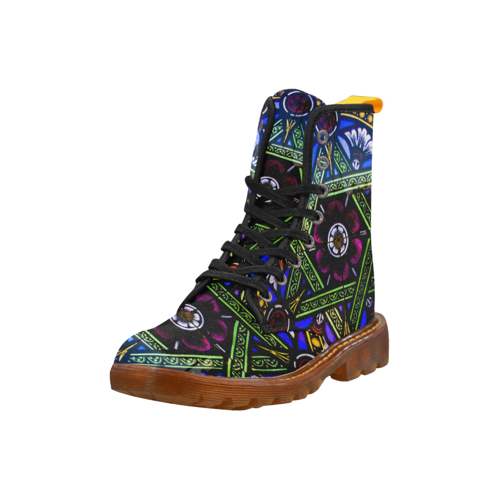 Vitrage Flowers Martin Boots For Women Model 1203H