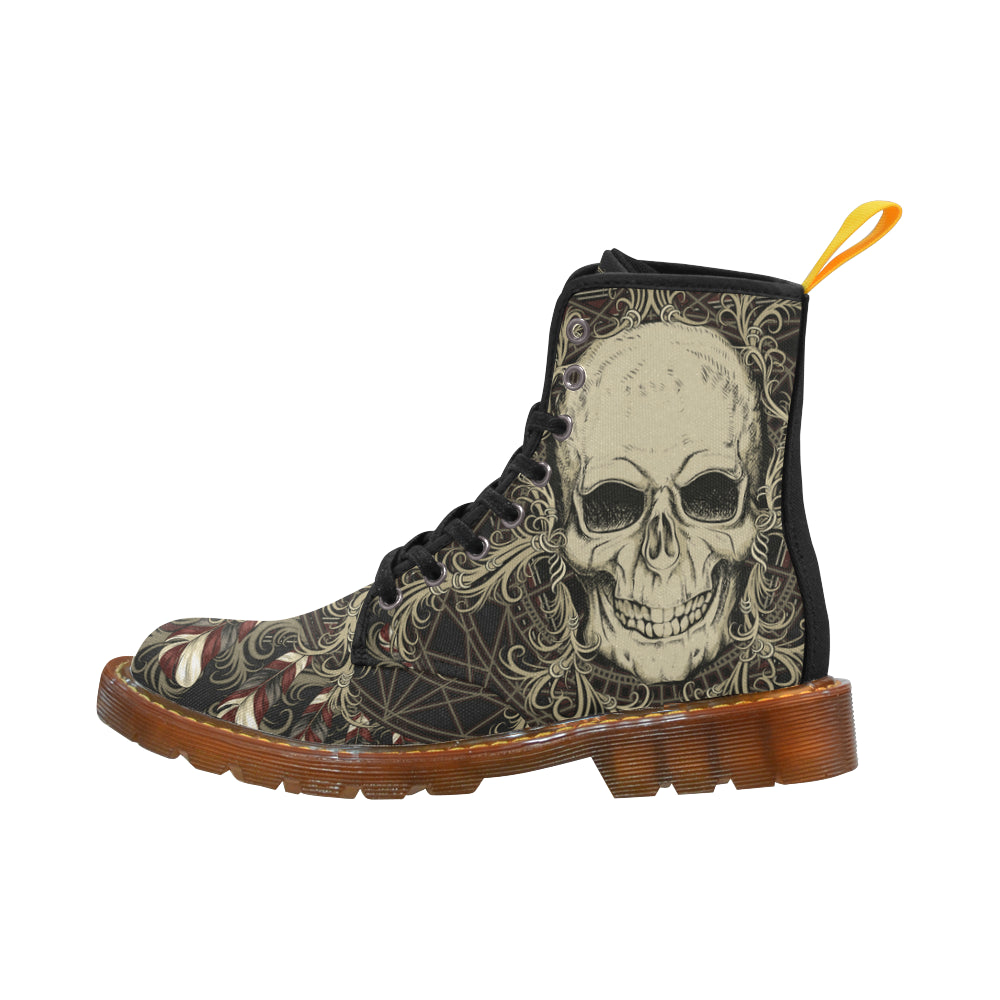 Skull Martin Boots For Women Model 1203H