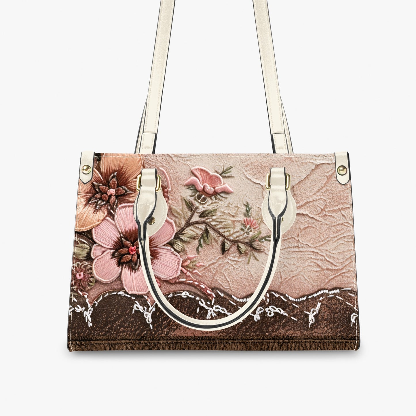 Women's Tote Bag - Long Strap - Floral