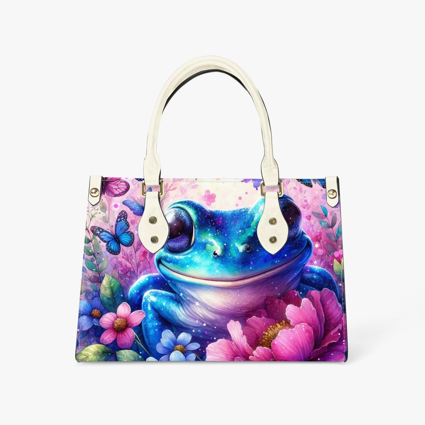 Women's Tote Bag - Long Strap - Frog