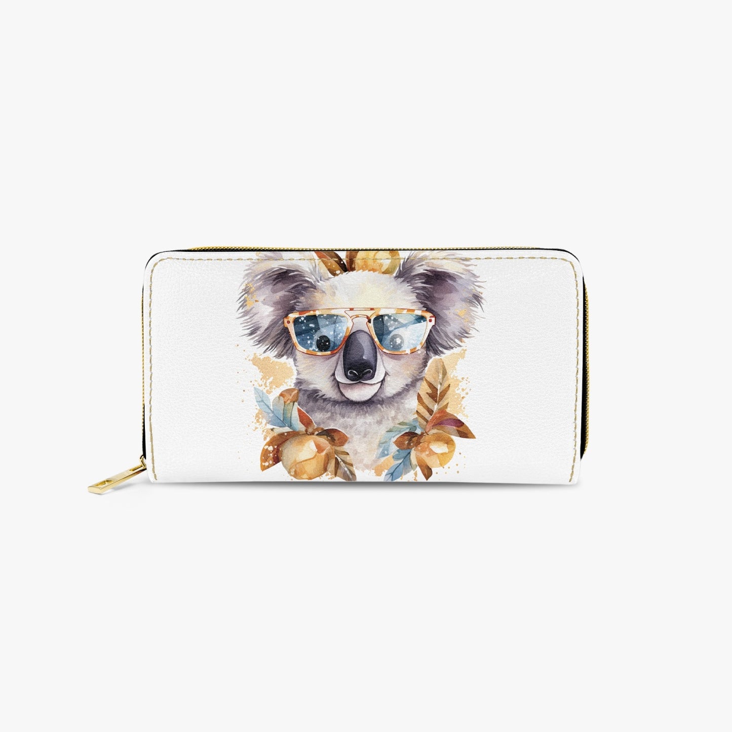 Long Type Zipper Purse, Koala, awd-509