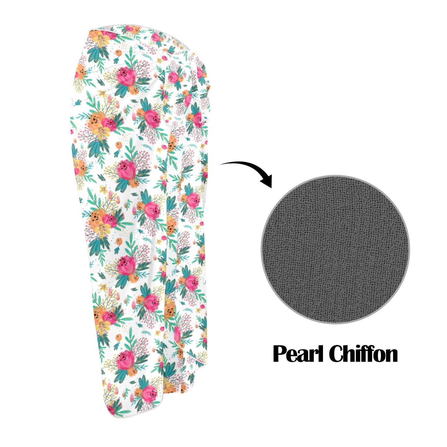 Australian Floral Long Beach Sarong Wrap