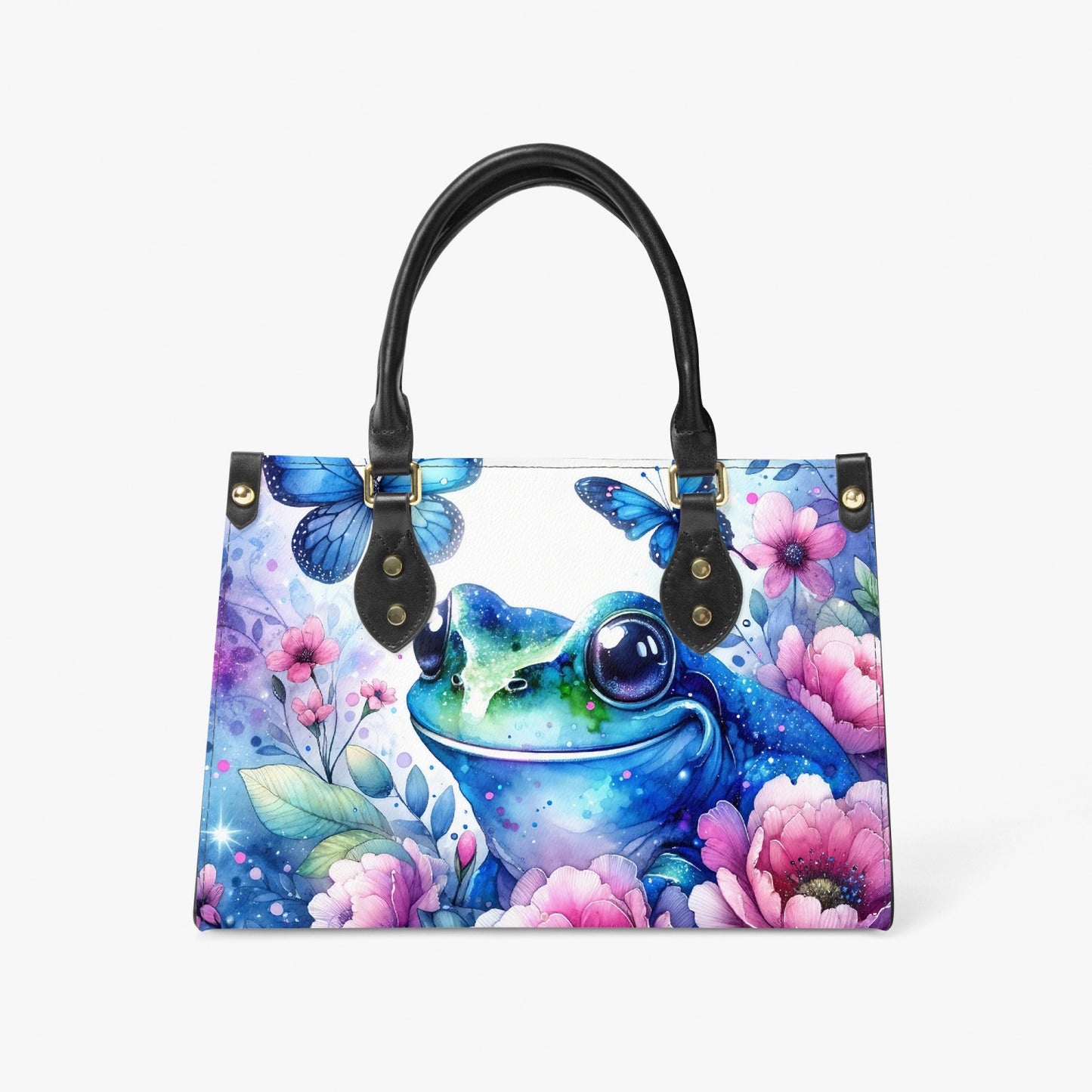 Women's Tote Bag - Long Strap - Frog