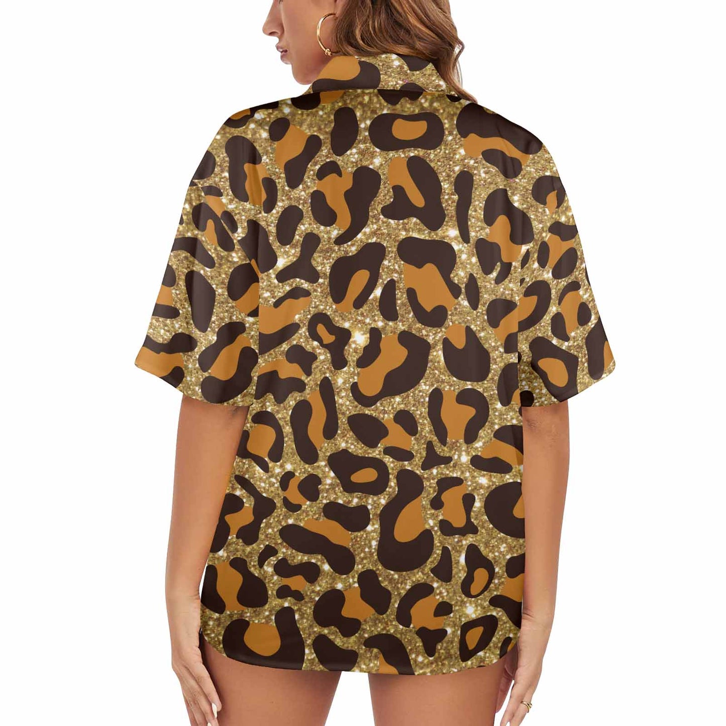 Animal print 5  Women's Hawaiian Shirt