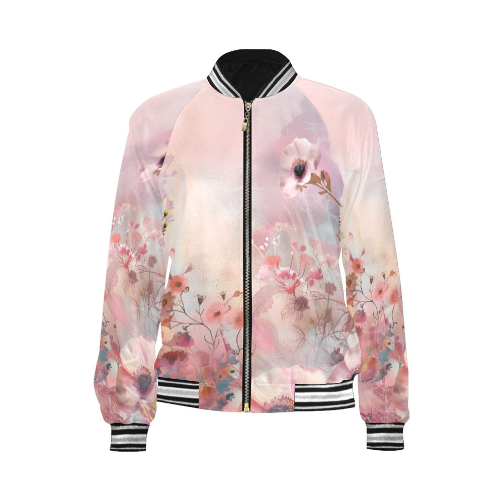 Wildflowers Bomber Jacket for Women