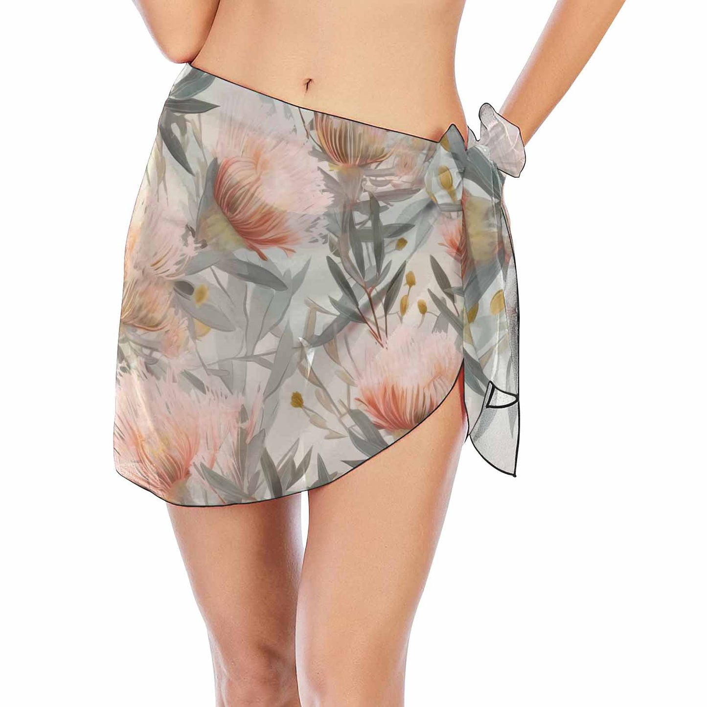 Australian Floral6  Women&#039;s Beach Sarong Wrap