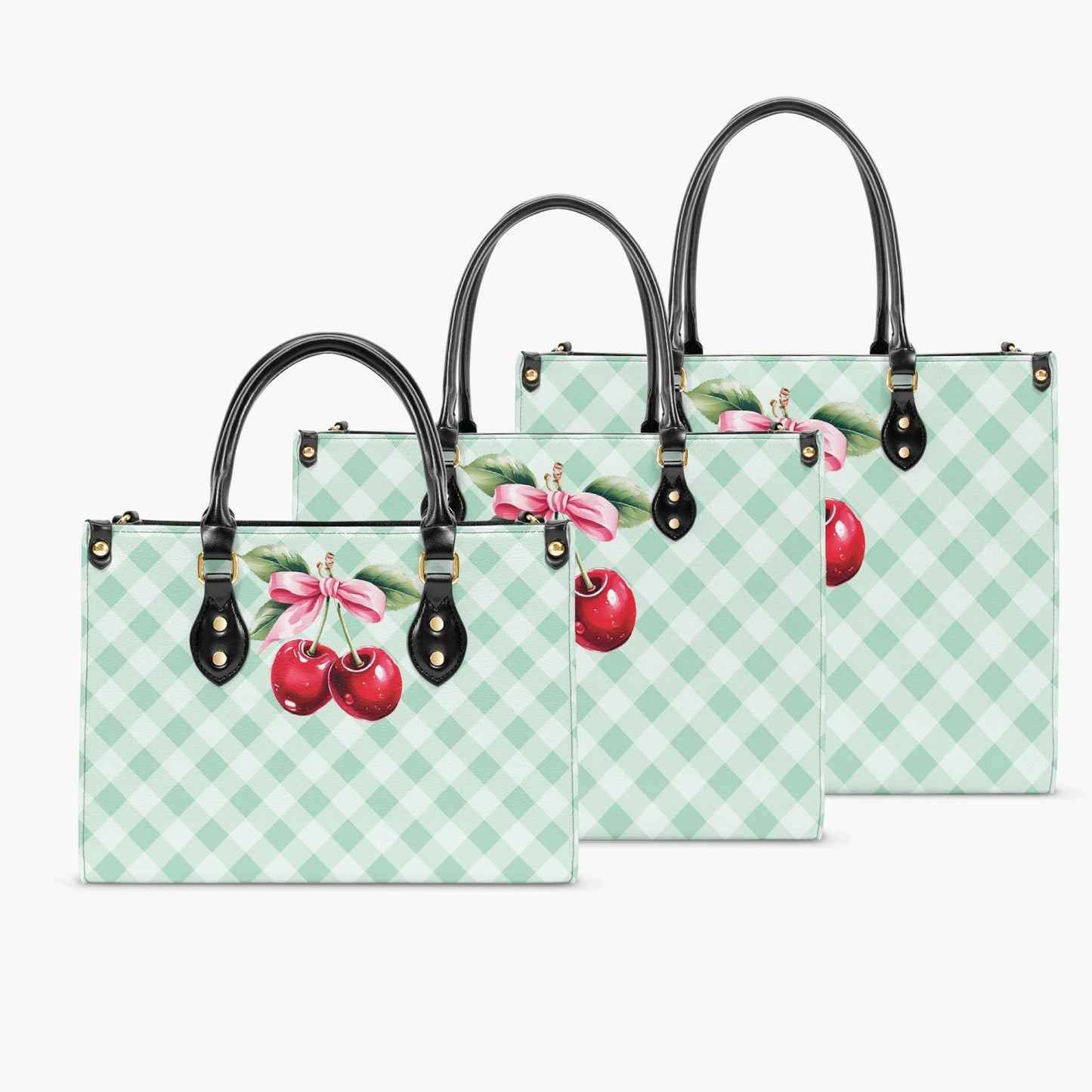 Women's Tote Bag - Rockabilly - Cherries