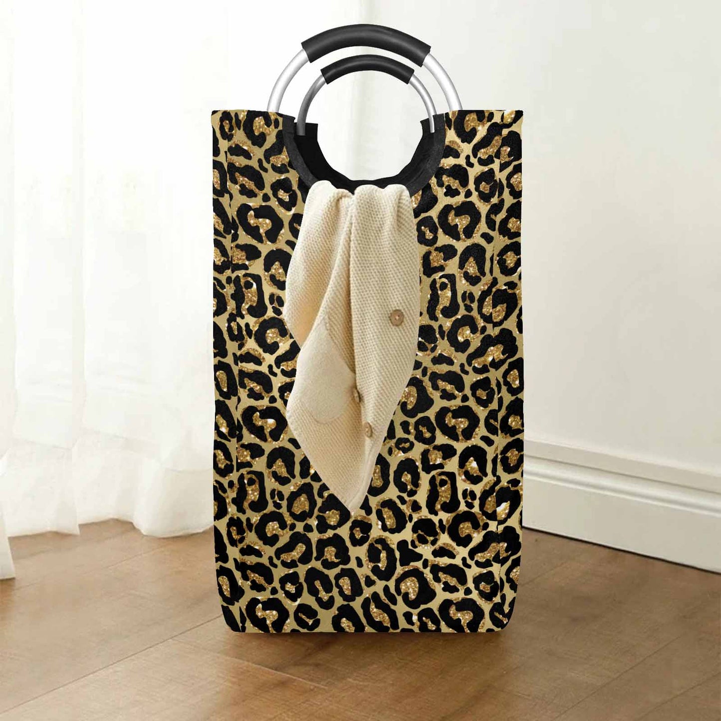 Animal print 4  Square Laundry Basket