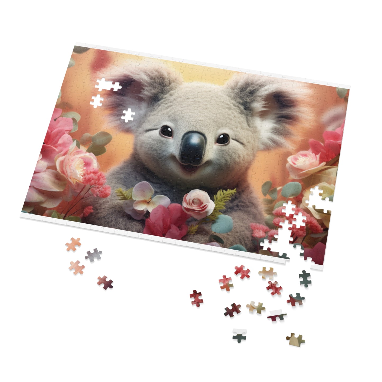 Jigsaw Puzzle, Koala, Personalised/Non-Personalised (30, 110, 252, 500,1000-Piece)