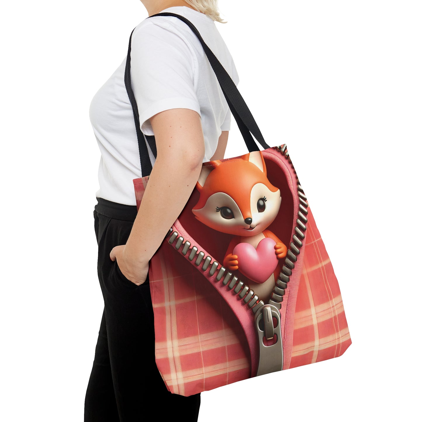 Tote Bag, Fox, Personalised/Non-Personalised Tote bag