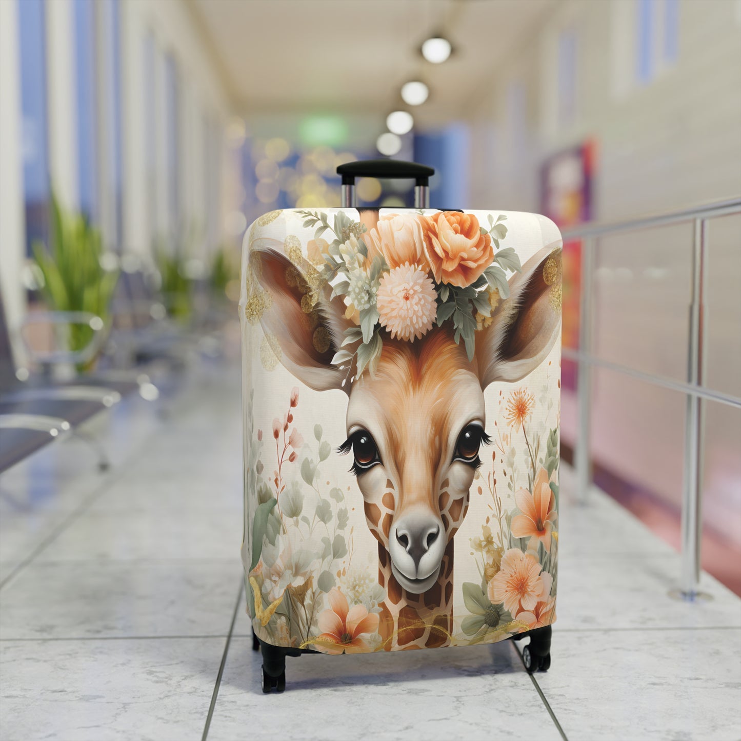 Luggage Cover, Giraffe, awd-422