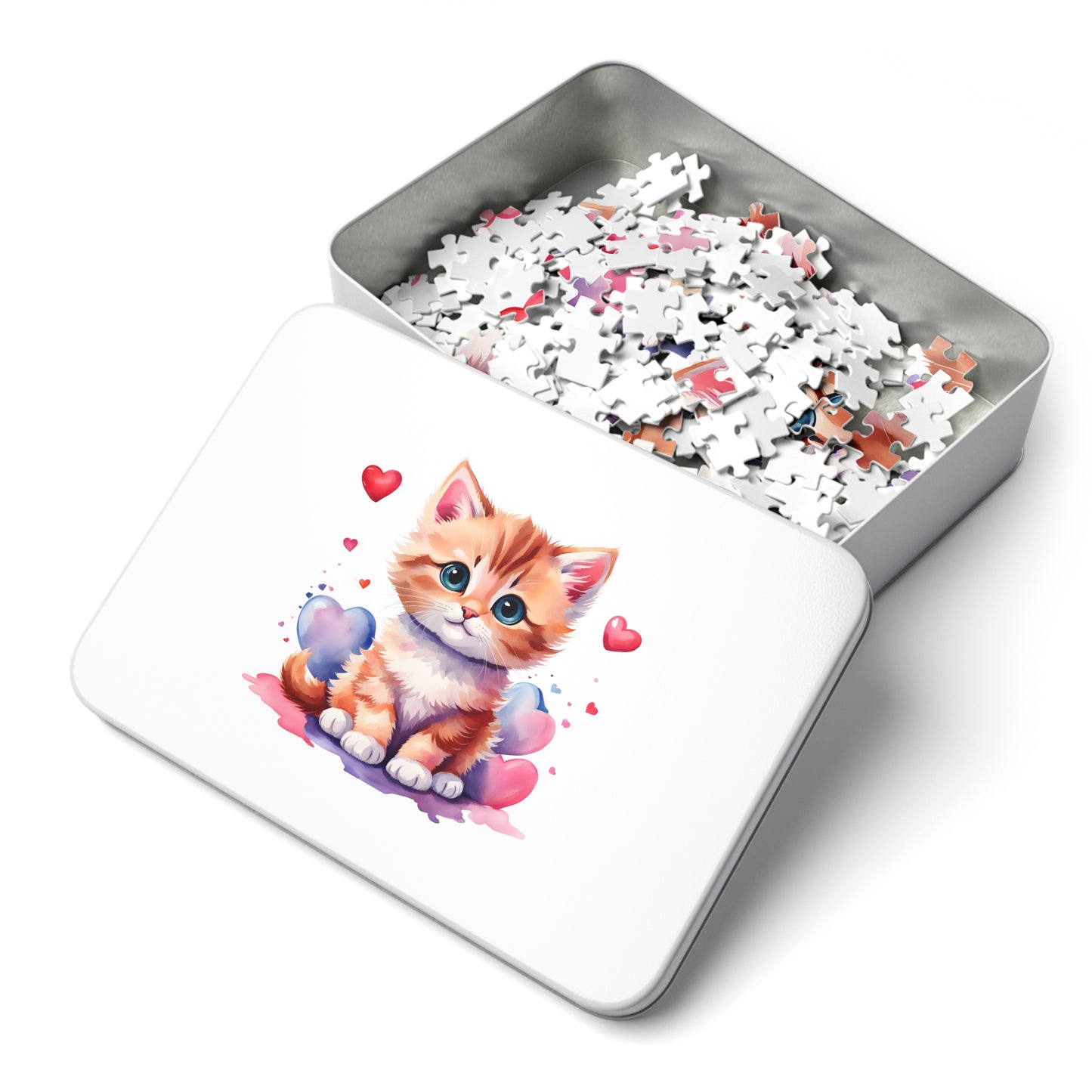 Jigsaw Puzzle, Cat, Personalised/Non-Personalised (30, 110, 252, 500,1000-Piece)