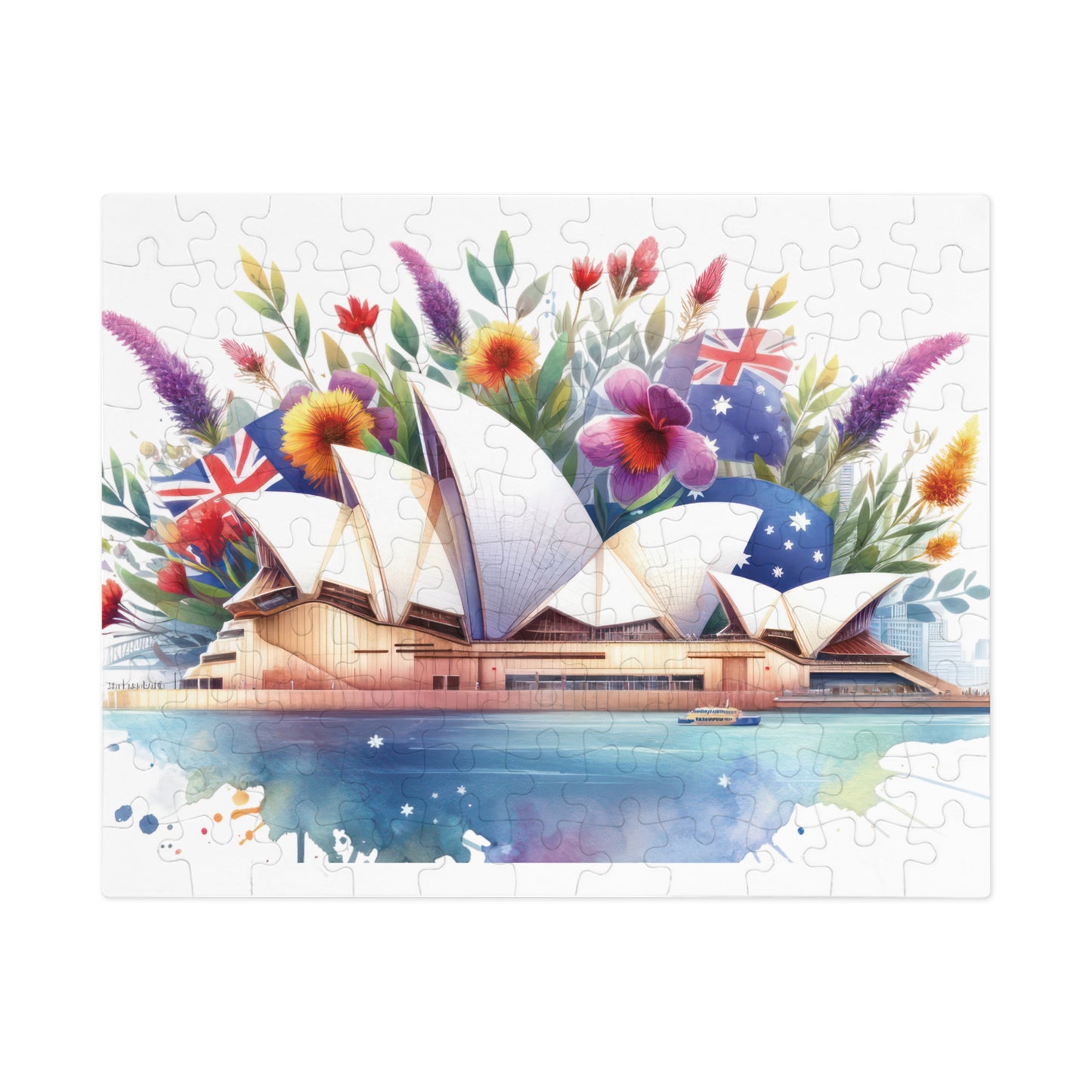 Jigsaw Puzzle, Sydney Opera House, Australia, Personalised/Non-Personalised (30, 110, 252, 500,1000-Piece)