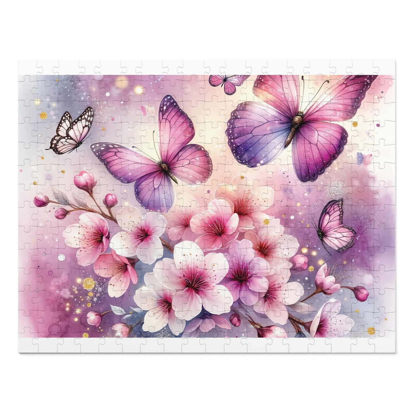 Jigsaw Puzzle, Butterfly, Personalised/Non-Personalised (30, 110, 252, 500,1000-Piece)