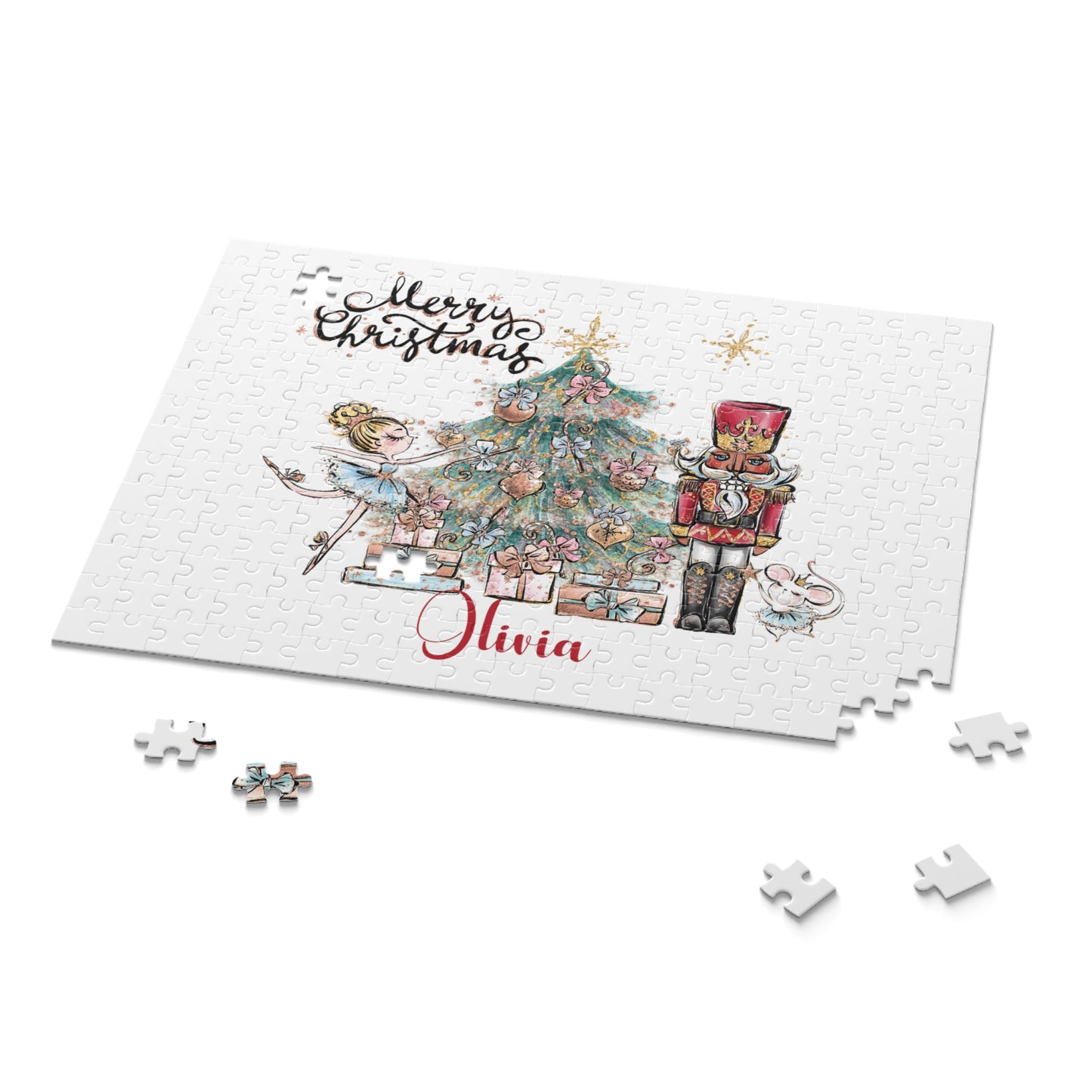 Puzzle, Christmas, Nutcracker, Sugar Plum Fairy, Personalised/Non-Personalised, (120, 252, 500-Piece)