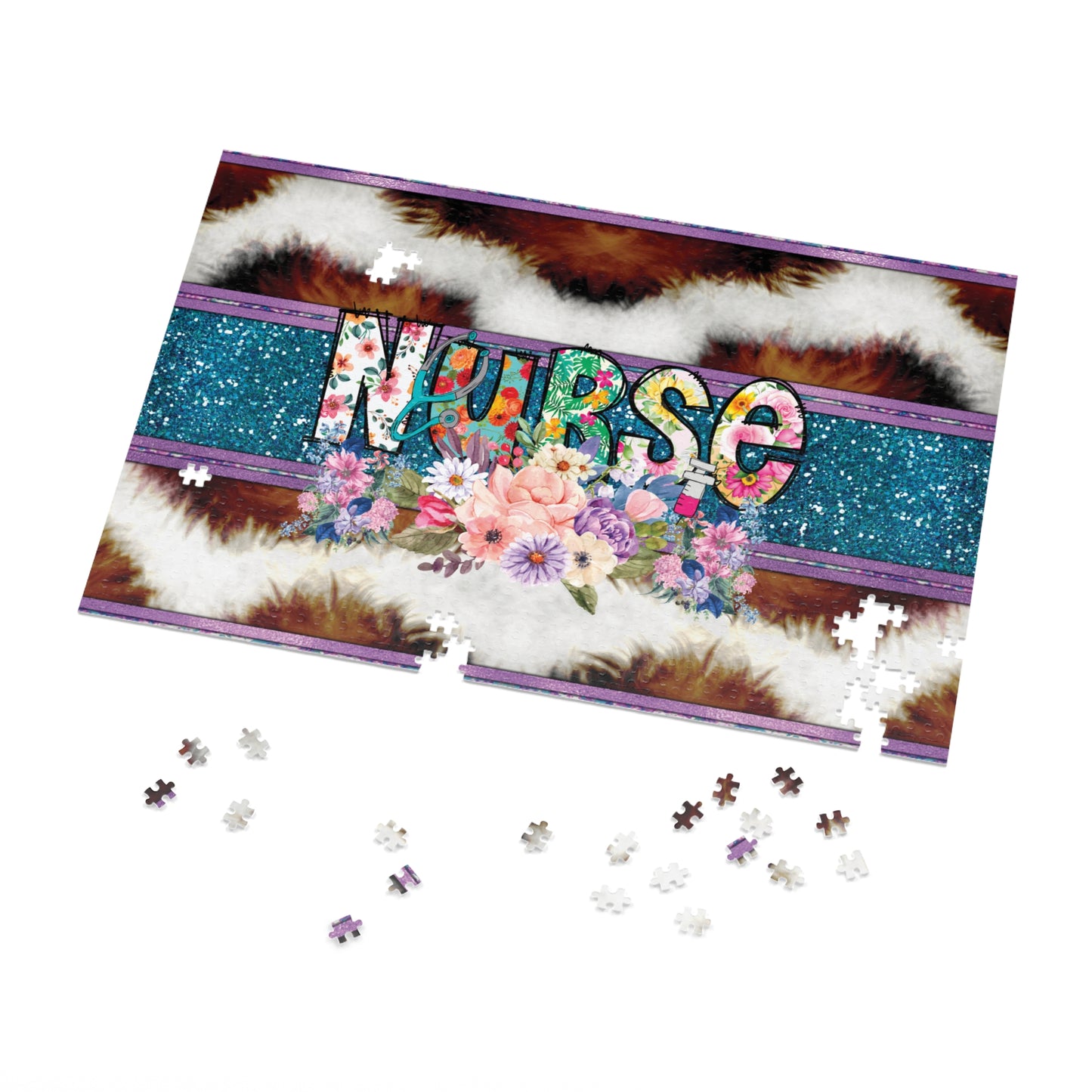 Jigsaw Puzzle, Nurse, Personalised/Non-Personalised (30, 110, 252, 500,1000-Piece)