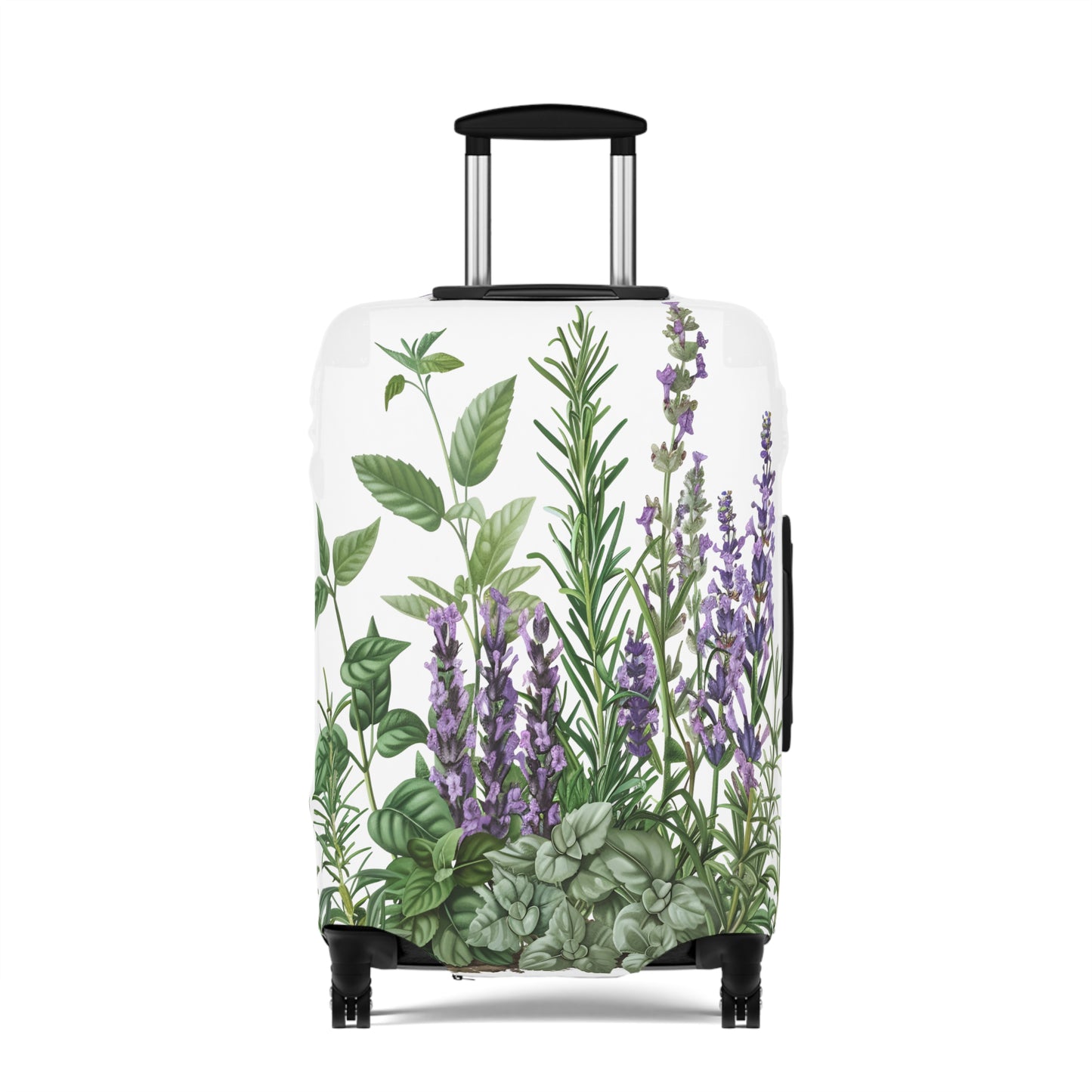 Luggage Cover, Floral, Lavender, awd-3041