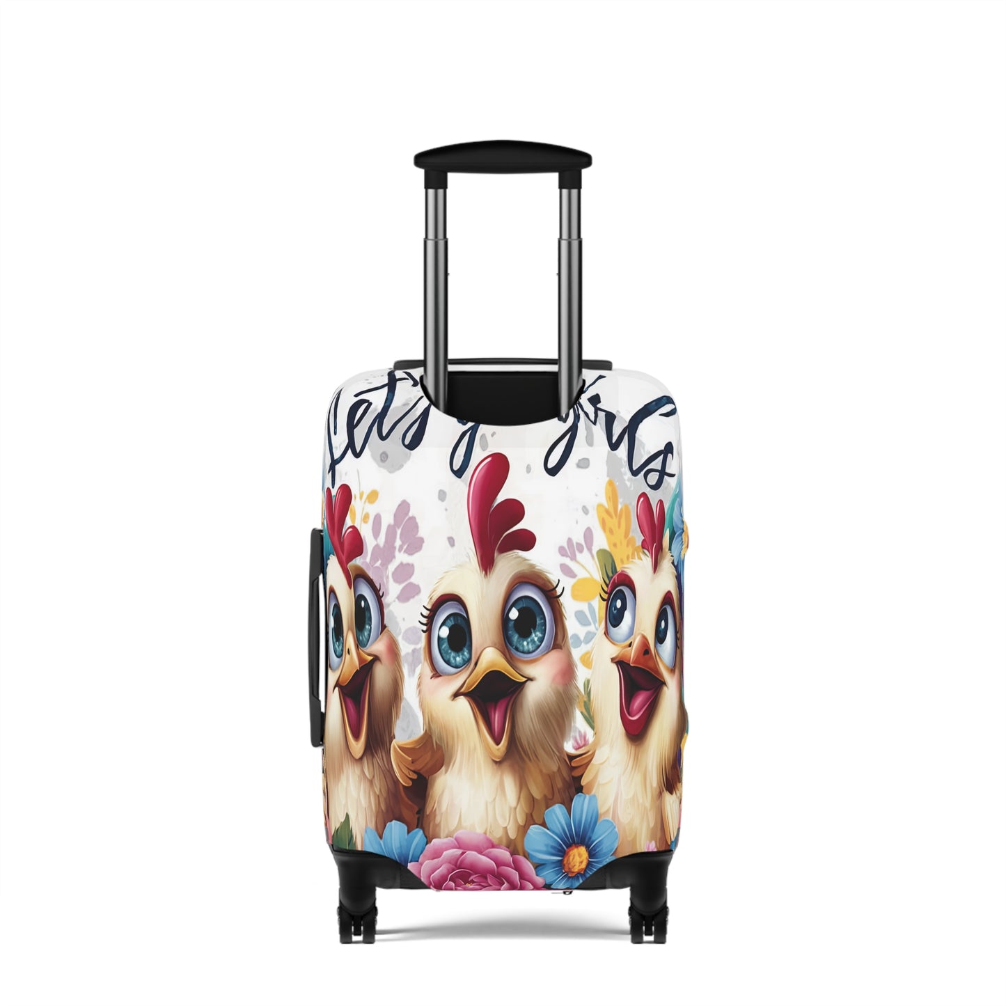 Luggage Cover, Chickens, Let's Go Girls, awd-1675