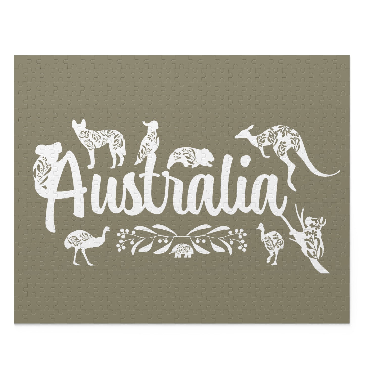 Personalised/Non-Personalised Puzzle, Australia Australian Animals (120, 252, 500-Piece)