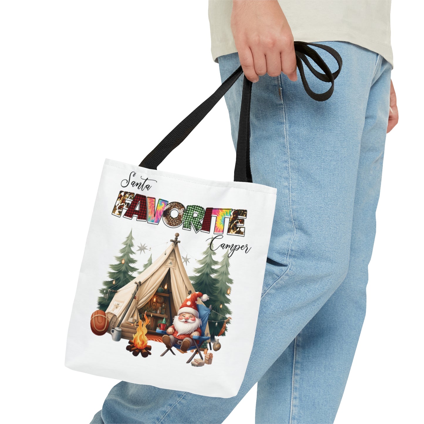 Tote Bag, Christmas, Camper