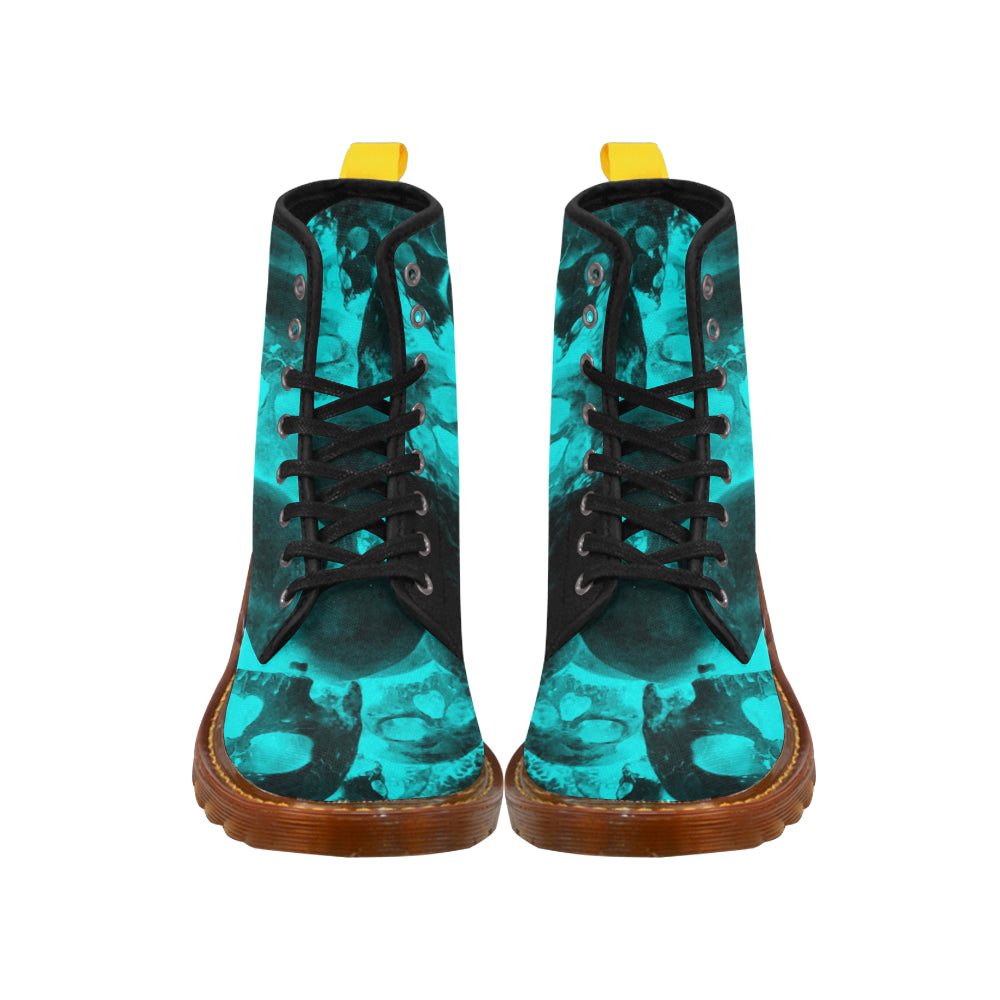 skull light Martin Boots For Women Model 1203H