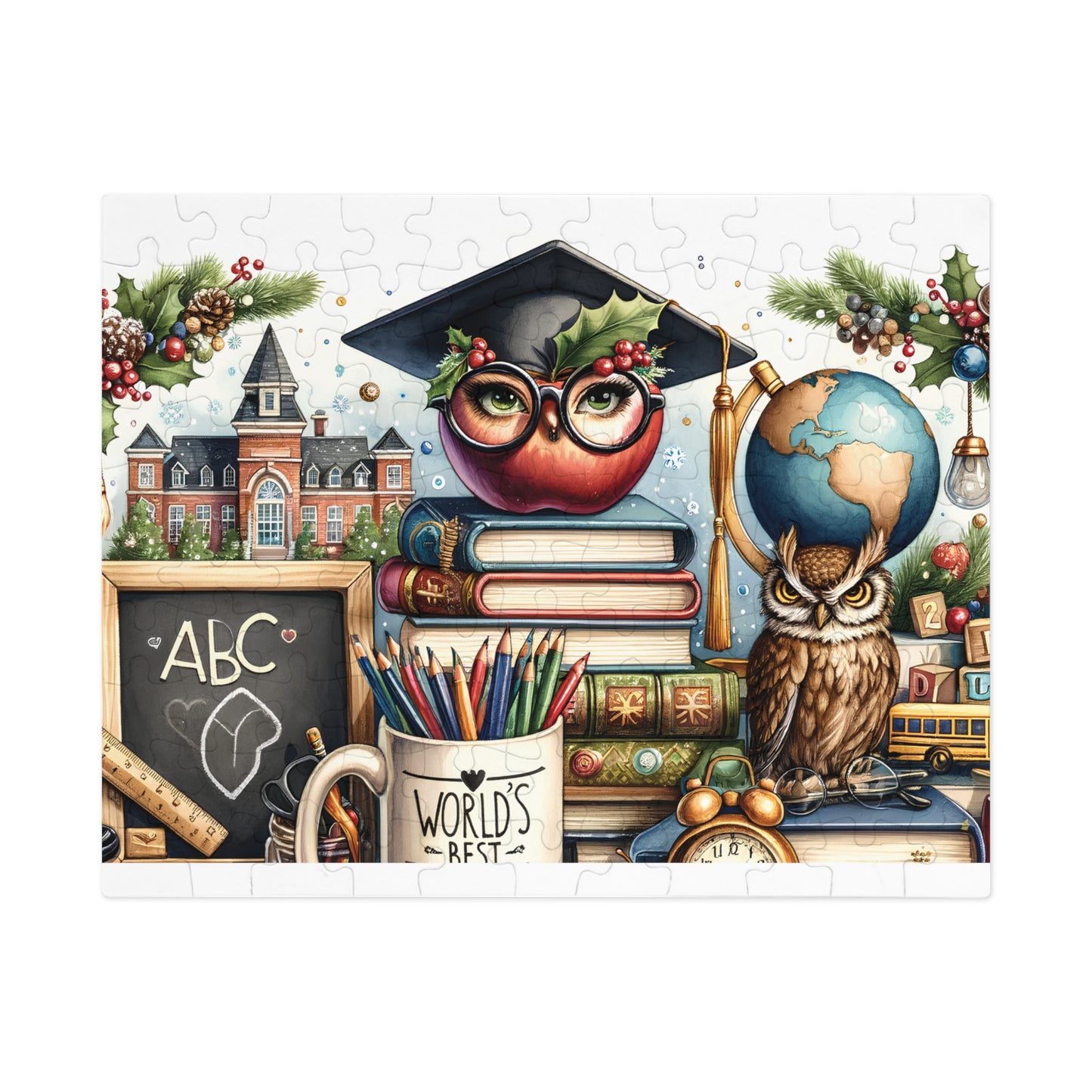 Puzzle Teacher, Personalised/Non-Personalised (30, 110, 252, 500,1000-Piece) awd-660