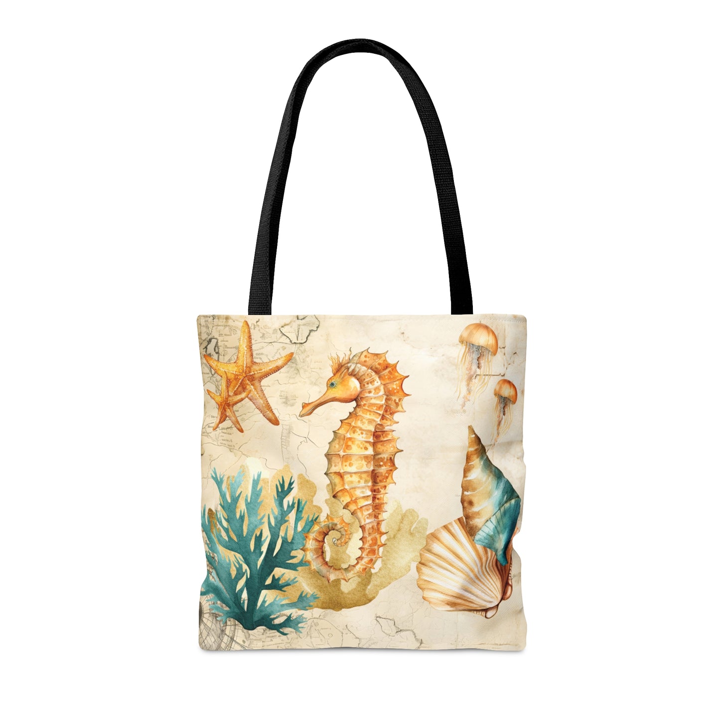 Tote Bag, Nautical bag, Beach Tote Bag