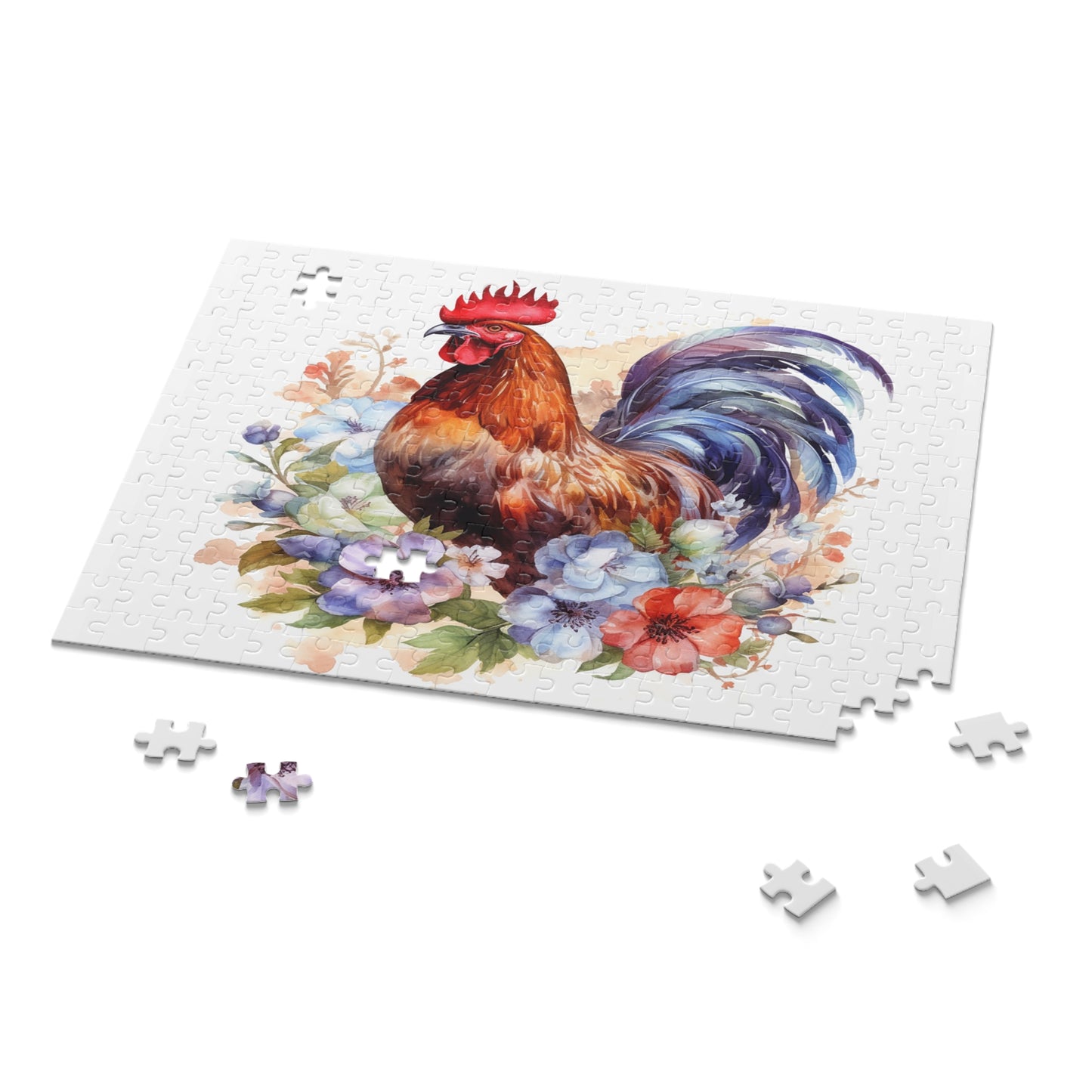 Personalised/Non-Personalised Puzzle, Chicken/Rooster (120, 252, 500-Piece)