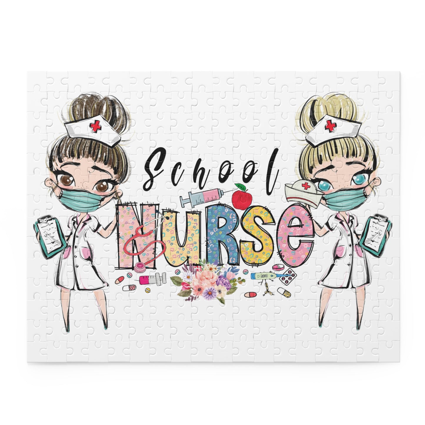 Puzzle, Nurse, School Nurse  (120, 252, 500-Piece) awd-636