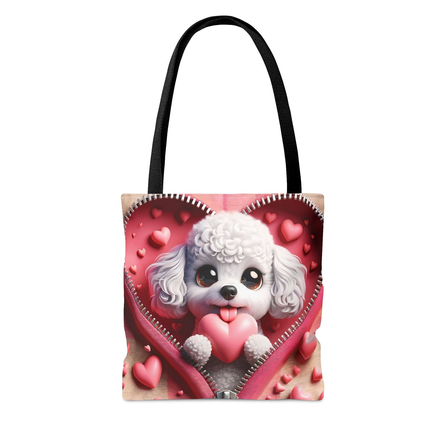 Tote Bag, Cute Dog, Personalised/Non-Personalised Tote bag