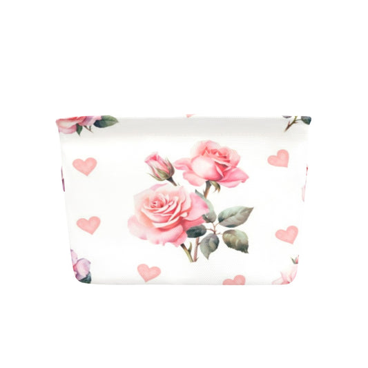 roses Fabric Storage Basket