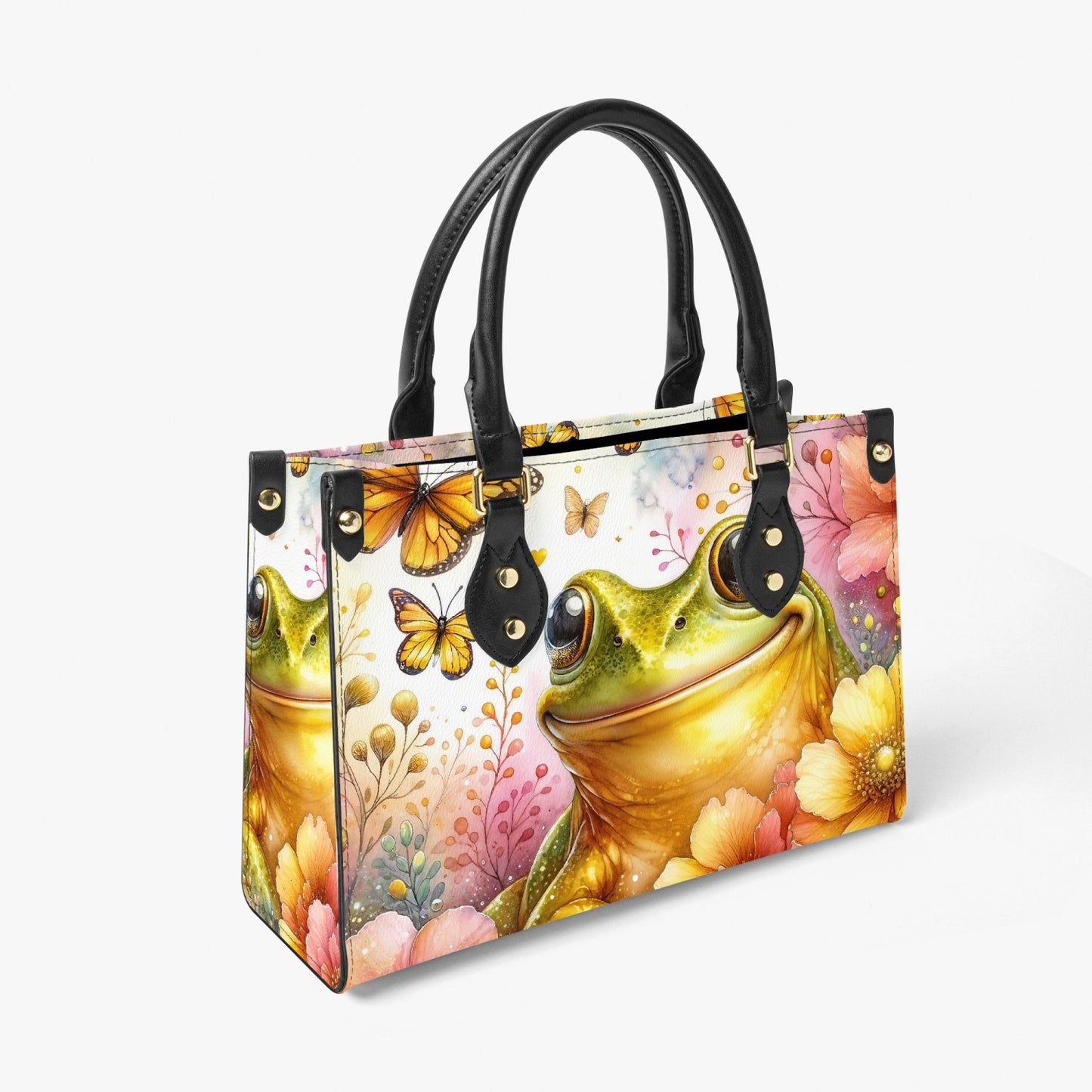 Women's Tote Bag - Long Strap - Frog