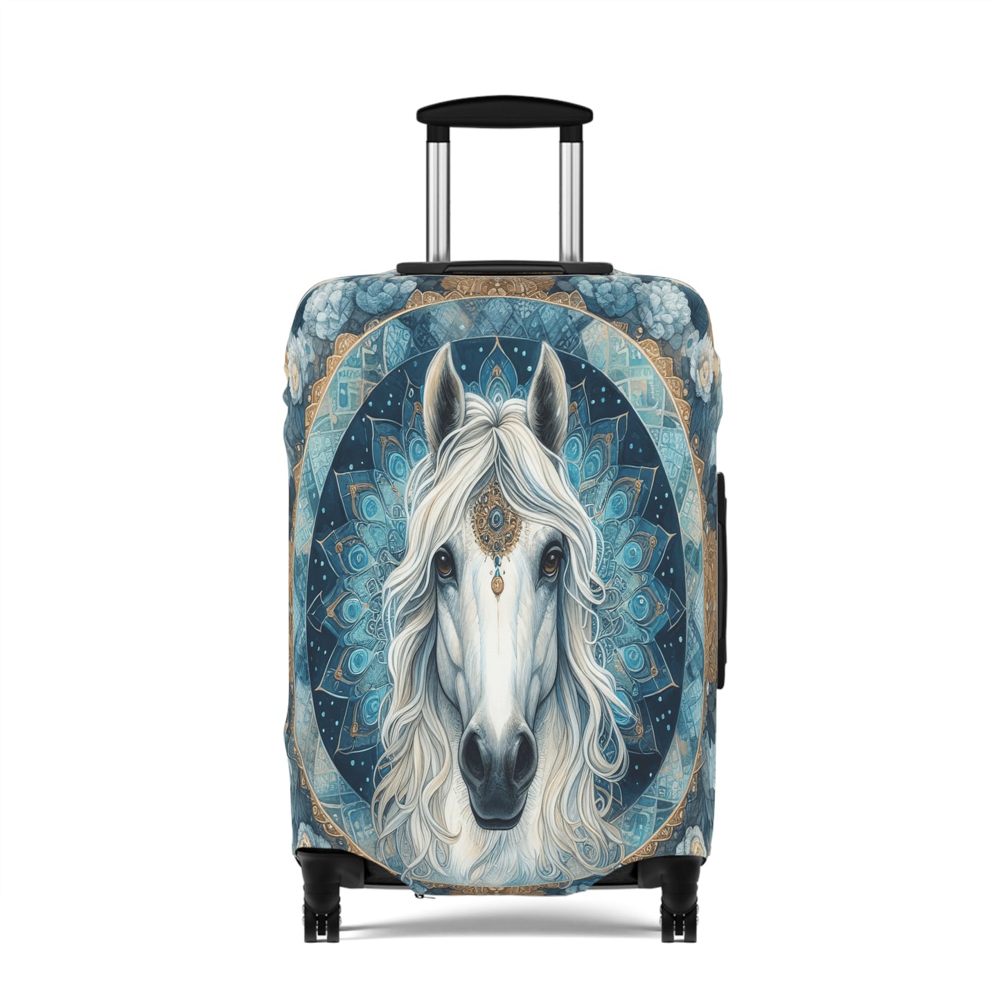 Luggage Cover, Country and Western, Horse Mandala, awd-1704