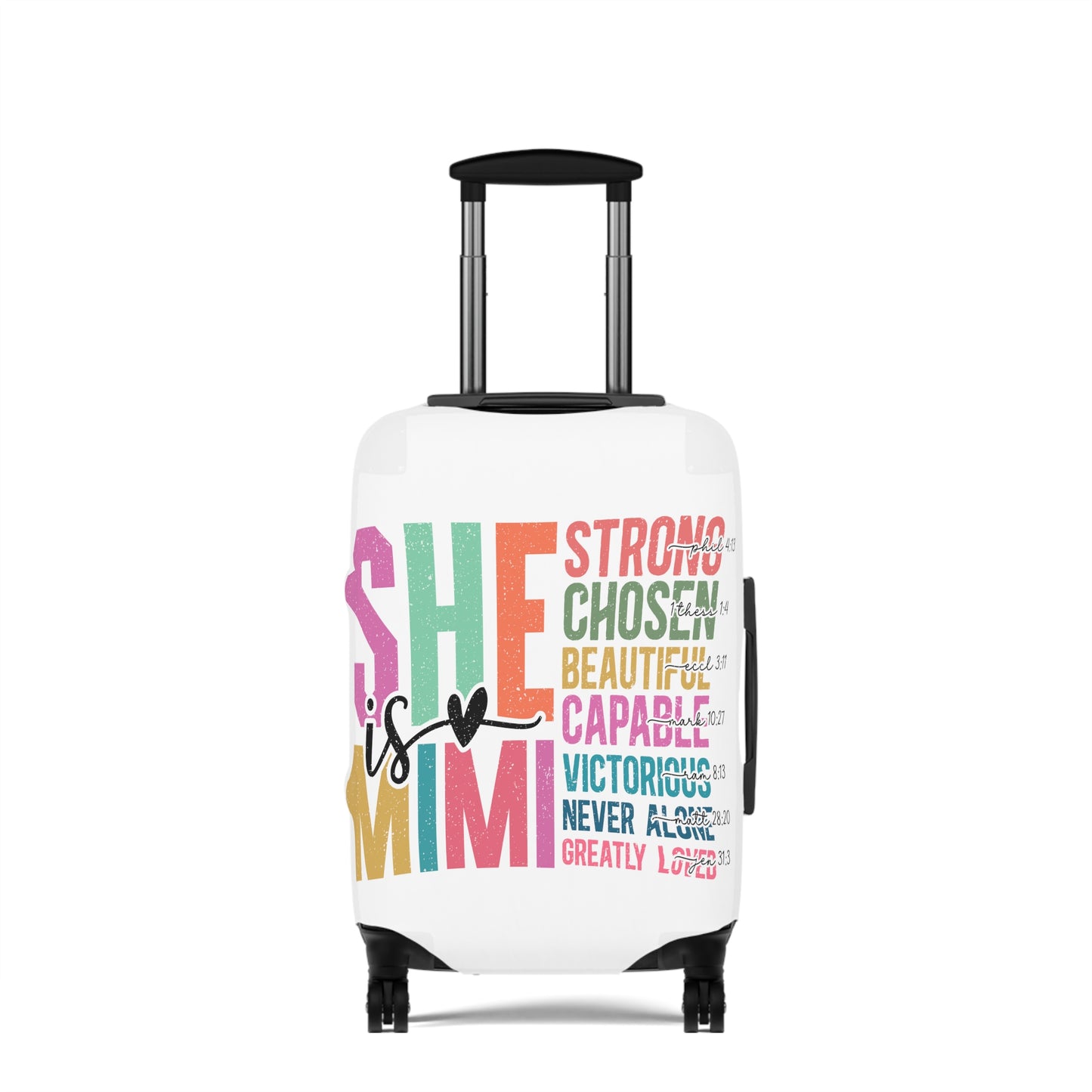 Luggage Cover, She is Moma, awd-5024