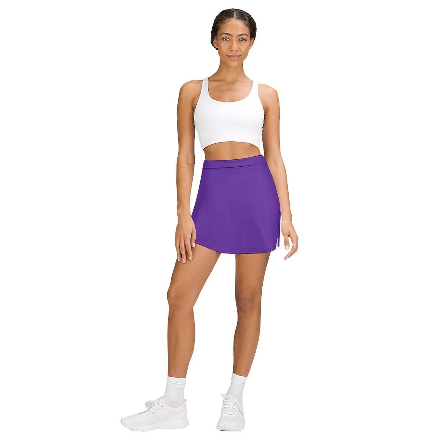 A-Line Skirt with Pocket Light proof trouser skirt Royal Purple