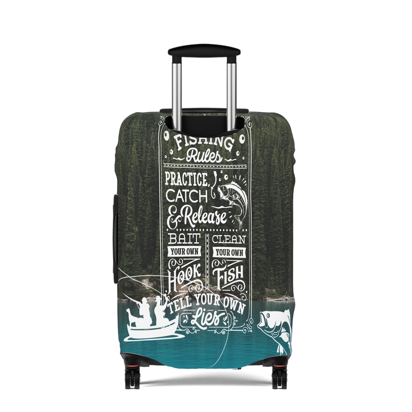 Luggage Cover, Fishing Rules, awd-513