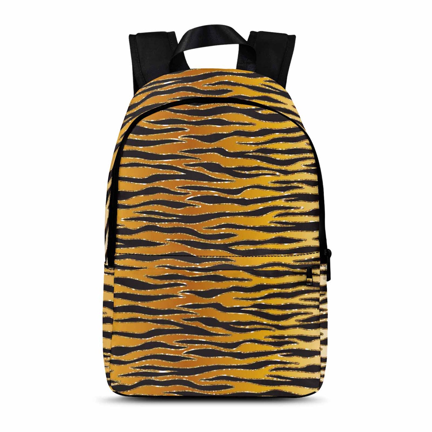 Glitter Gold Animal Print  Adult Casual Backpack