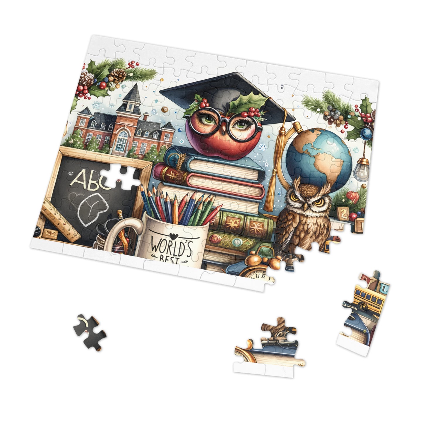 Puzzle Teacher, Personalised/Non-Personalised (30, 110, 252, 500,1000-Piece) awd-660