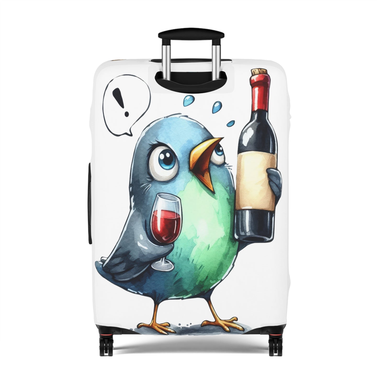 Luggage Cover, Cute Bird, awd-1639