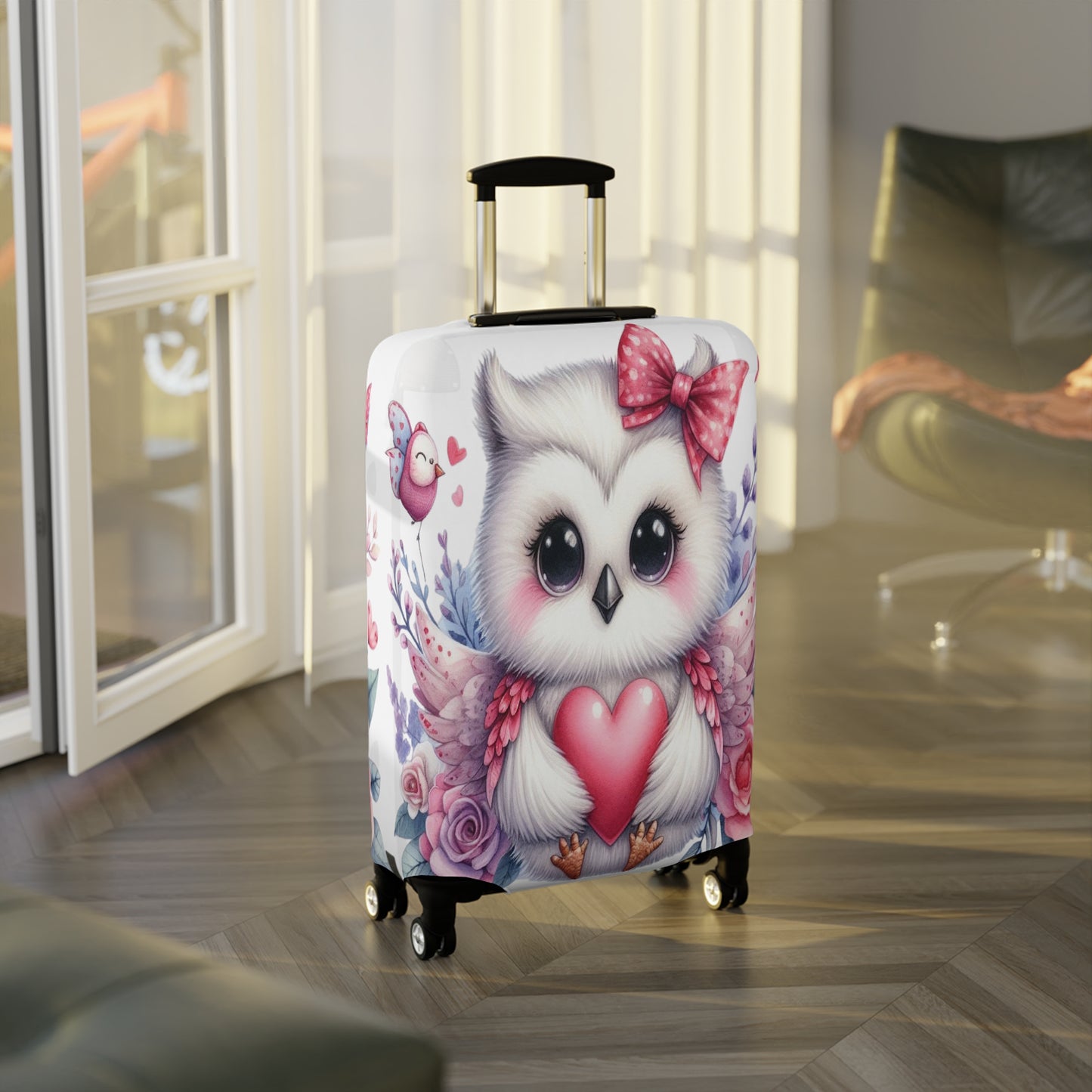 Luggage Cover, Owl, awd-526